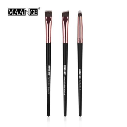 MAANGE Pro 3/5/12 Pcs Makeup Brushes Set Eyeshadow Eyeliner Eyelash Eyebrow Brush Beauty Make up Blending Tools Maquiagem