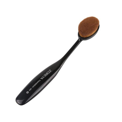 Factory sales hot ZOREYA Brand women fashion Oval Brush Cosmetic  Powder Blush Makeup Synthetic Hair Brushes FreeShipping