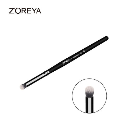 ZOREYA Brand Eye shadow Blending Makeup Brush Classic Black Wooden Handle Soft Synthetic Hair Cosmetic Brushes For Beauty