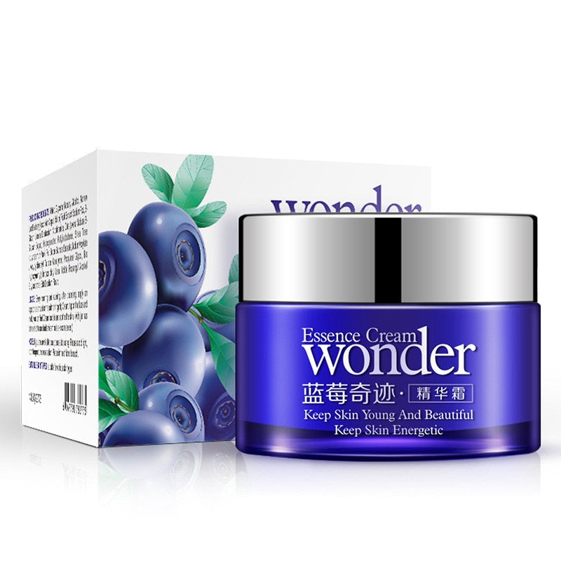 BIOAQUA Blueberry Essence Whitening Moisturizing Day Cream Deep Hydrating Anti Wrinkle Anti-Aging Face Cream